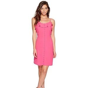 Pink Kensie Luxury Crepe Dress w Spaghetti Straps